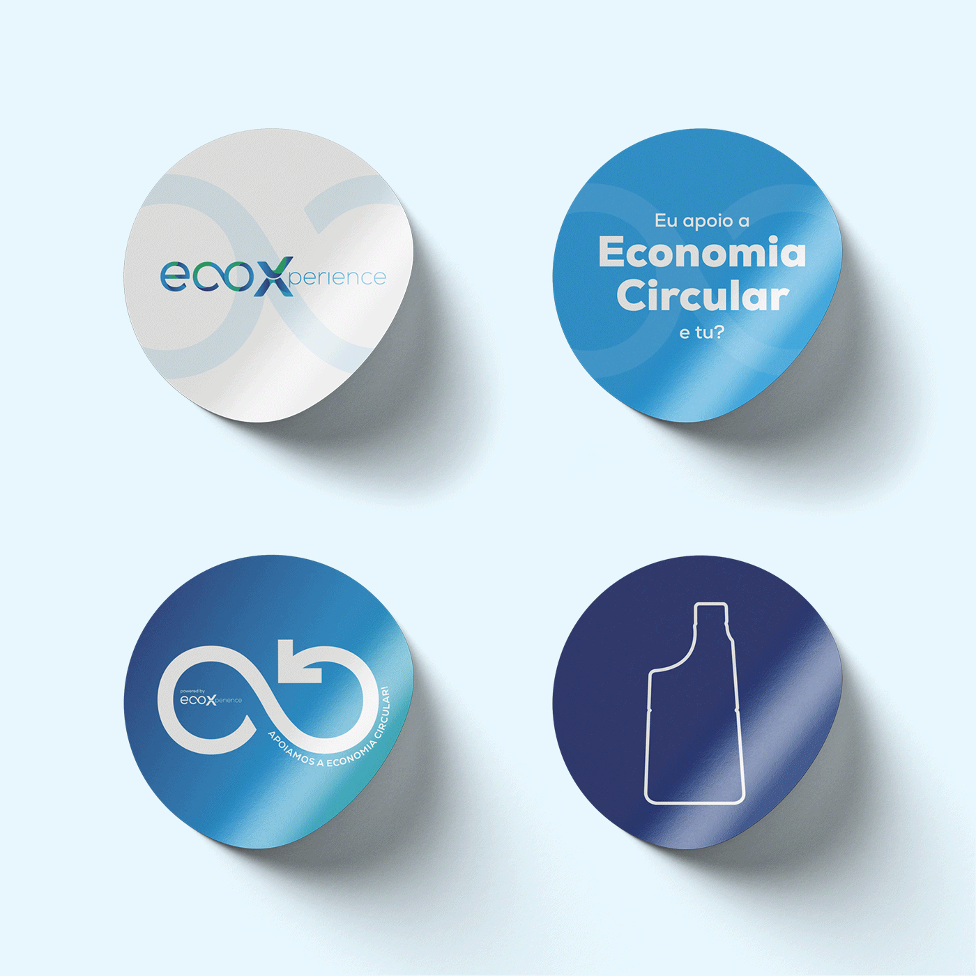 ecox branding stickers